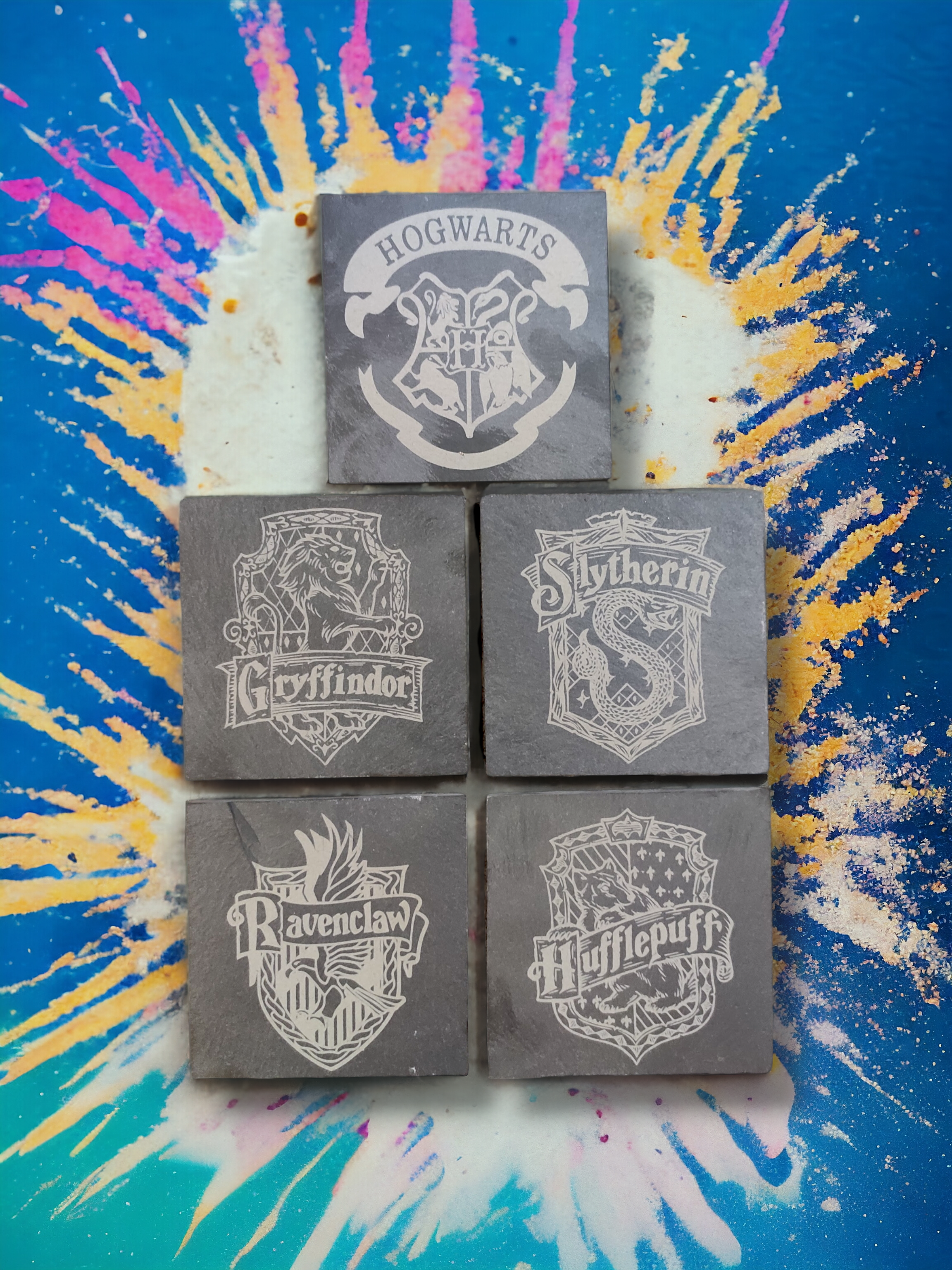 5 Sottobicchieri Set Harry Potter