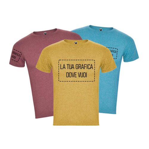 Maglietta Coloata Personalizzata