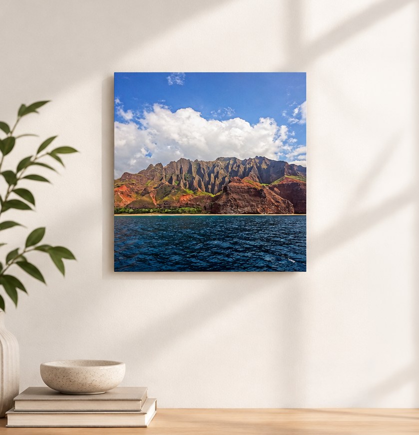 Pannello 30x30 Napali Coast